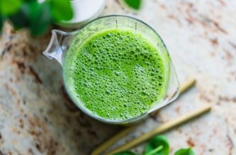 Zelené probiotické smoothie na podporu imunity